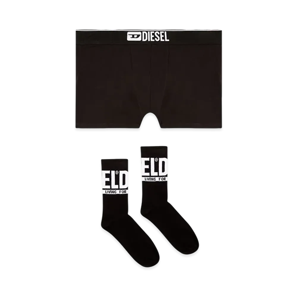 Diesel Kit-D-Classic Essentials Underwear Kit "Black"