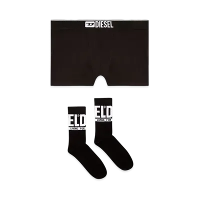 Diesel Kit-D-Classic Essentials Underwear Kit "Black"