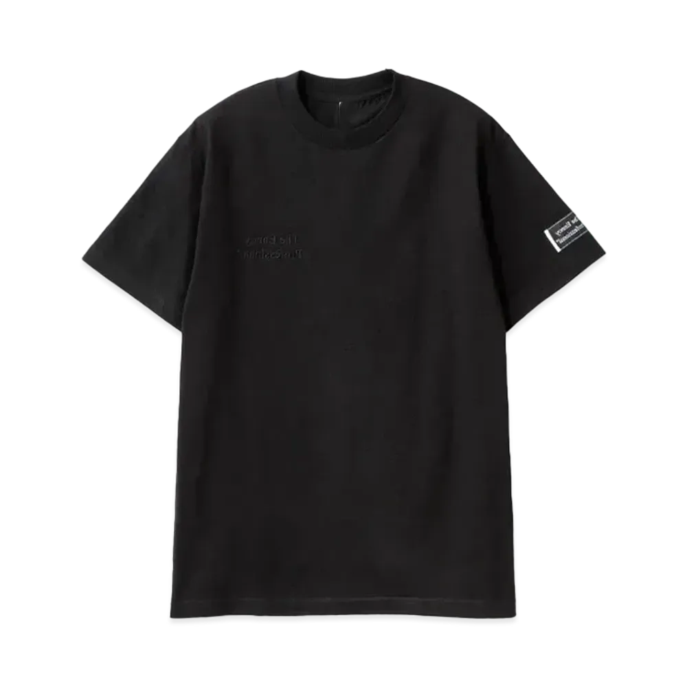 ENNOY x Stylistshibutsu 20AW Same Color Inversion Tee "Black"