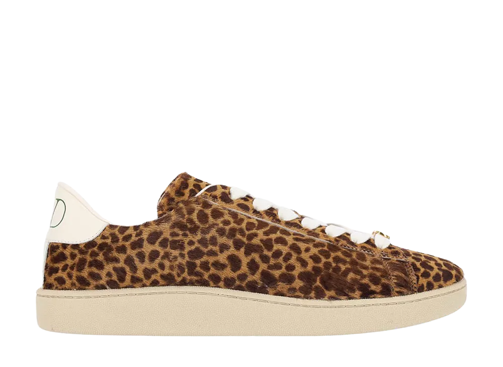 Valentino Garavani Printed Calf Hair Royco Sneakers "Animal Print"