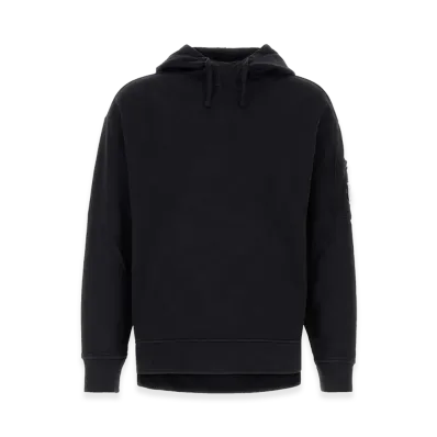 C.P. Company Cotton Sweatshirt "Slate/Black"