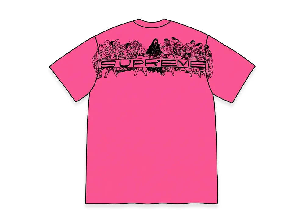 Supreme Supper Tee "Fuchsia"