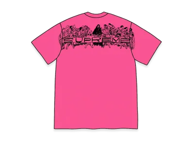 Supreme Supper Tee "Fuchsia"