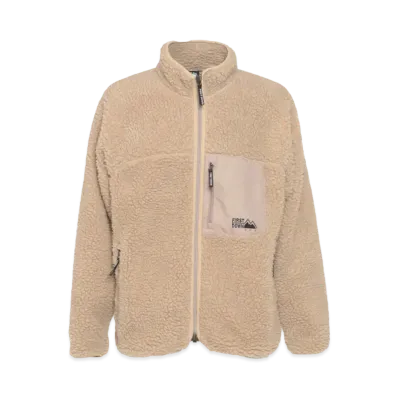 FIRST DOWN TUMBLING BOA BLOUSON "Skin Camel"