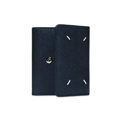Maison Margiela Four Stitches Wallet "Blue Iris"