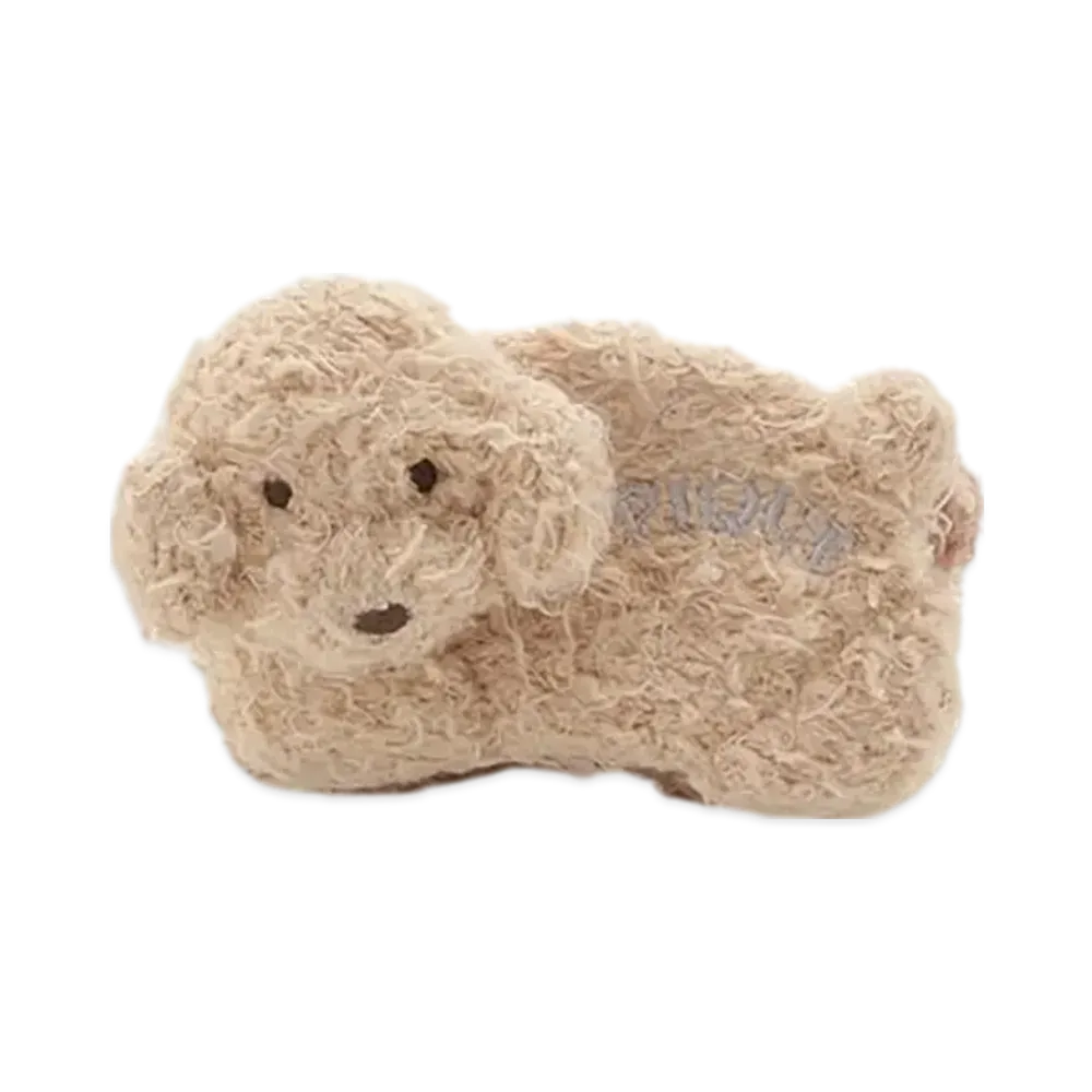 GELATO PIQUE Lying Down Toy Poodle Hair Clip "Beige"