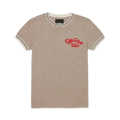 VANS TDC Ringer SS Tee Shirt 2 "Oatmeal Heather"