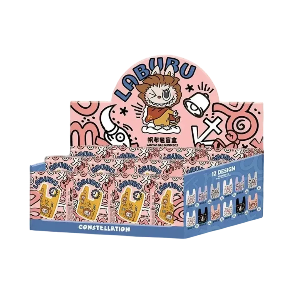 POP MART THE MONSTERS LABUBU Constellation Series Eco Bag [Assortment Box]