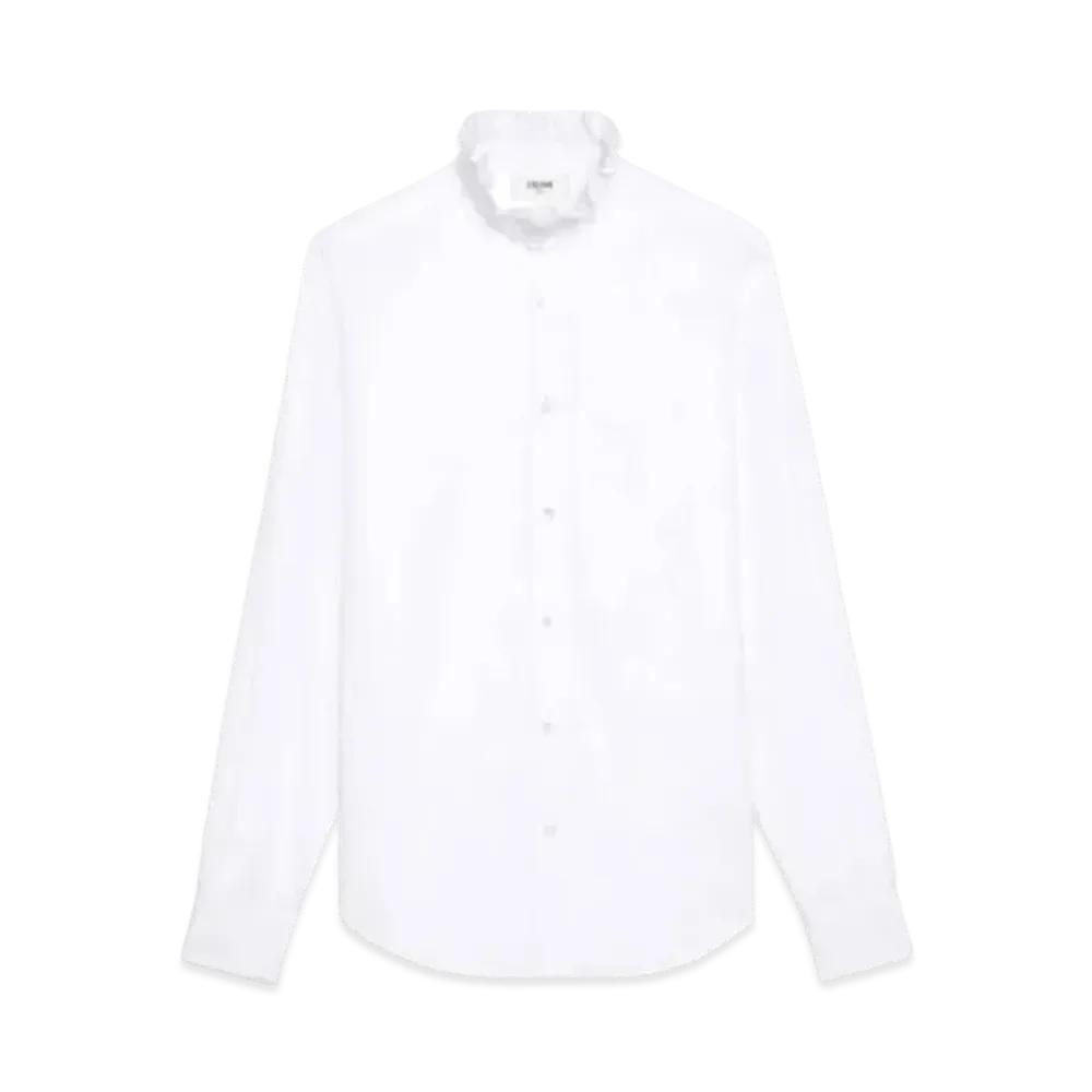 CELINE Classic Shirt / Cotton Poplin "White"