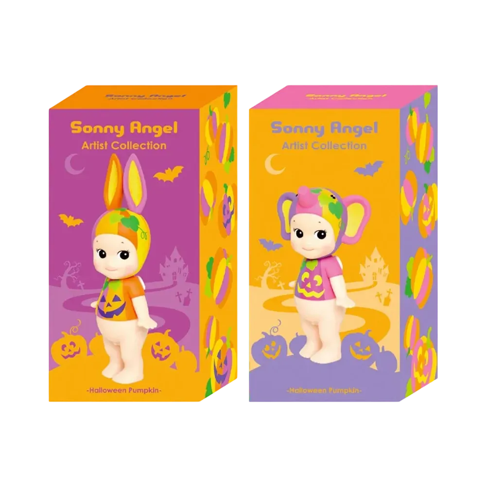 Dreams "Artist Collection" -Sony Angel- Halloween Pumpkin Rabbit & Elephant [Pair]
