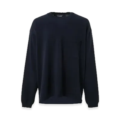 COMME des GARCONS HOMME Cotton Wool Oversize Knit "Black"
