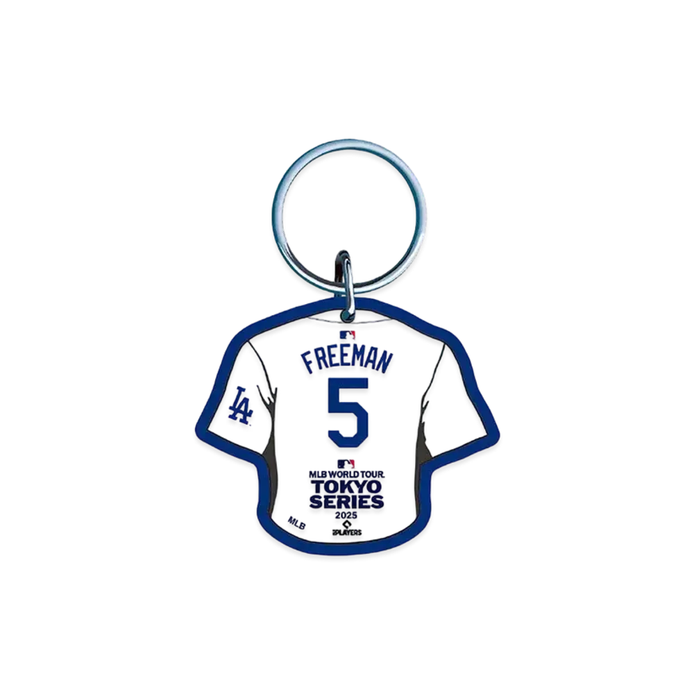 MLB Wincraft Dodgers Freddie Freeman Tokyo Series Opening Game Name & Number Acrylic Keychain