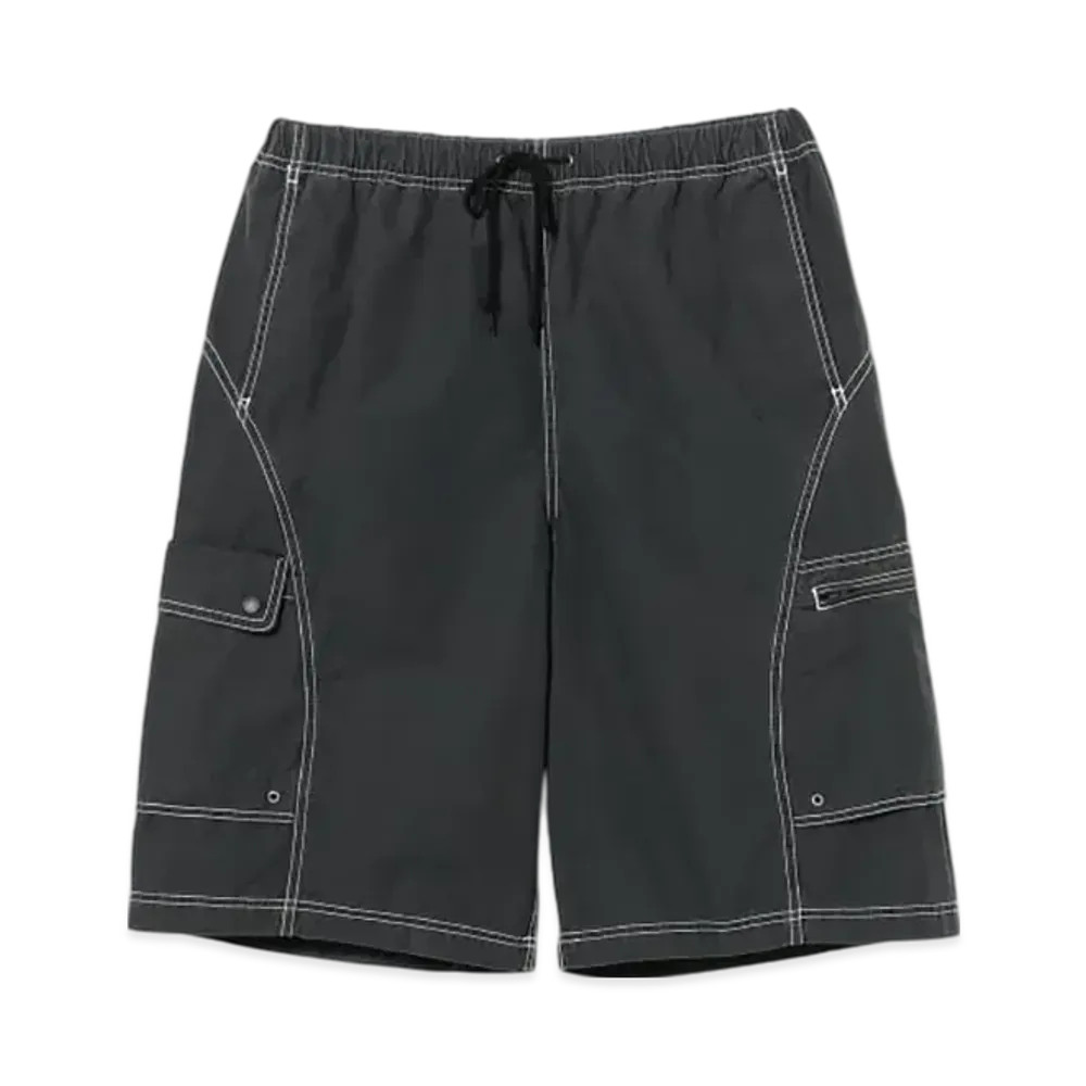 BEAMS Fade Tech Shorts "Black"