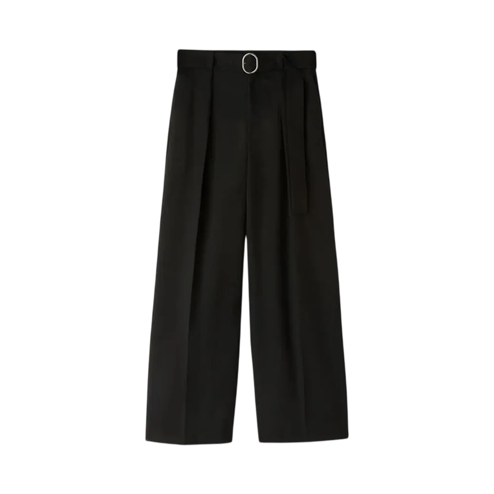 Jil Sander Men's Belted Trousers "Black"