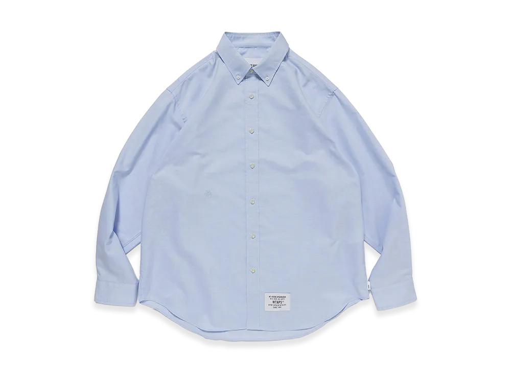 WTAPS BD LS 02 / LS / CTPL. Oxford. RF "Blue"