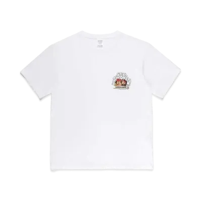 WACKO MARIA STILL SMOKIN' / WASHED HEAVY WEIGHT T-SHIRT #2 "White"