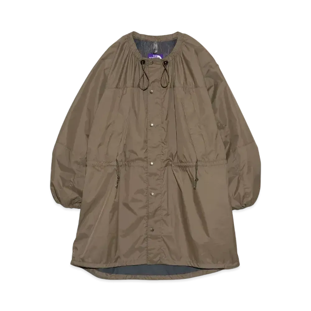 The North Face PURPLE LABEL Field Shirred Coat "Khaki Beige"
