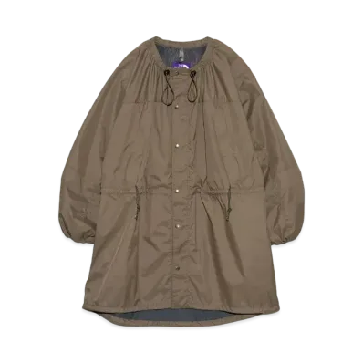 The North Face PURPLE LABEL Field Shirred Coat "Khaki Beige"