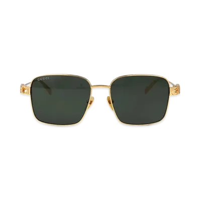 GUCCI Women's Gg1937S Woman Sungl - - "Gold/Gray"