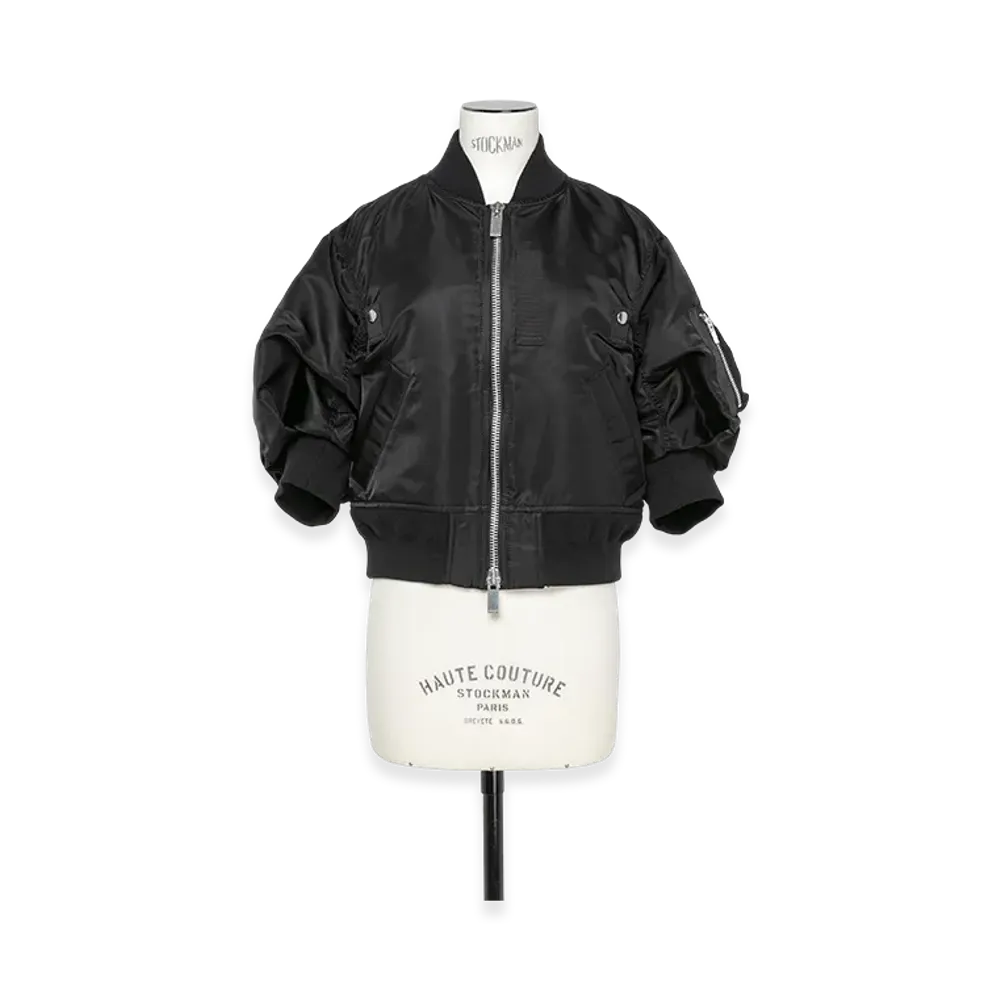 sacai Nylon Twill Blouson "Black"