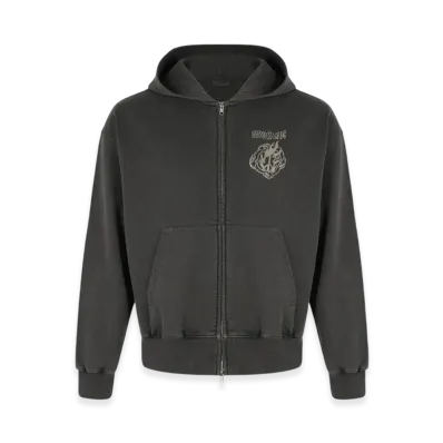 VERDY x NOICE Dyed Zip Hoodie "Charcoal"