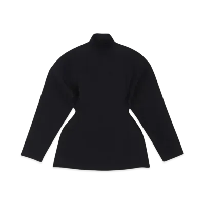 BALENCIAGA Women's Hourglass Turtlenecks "Black"