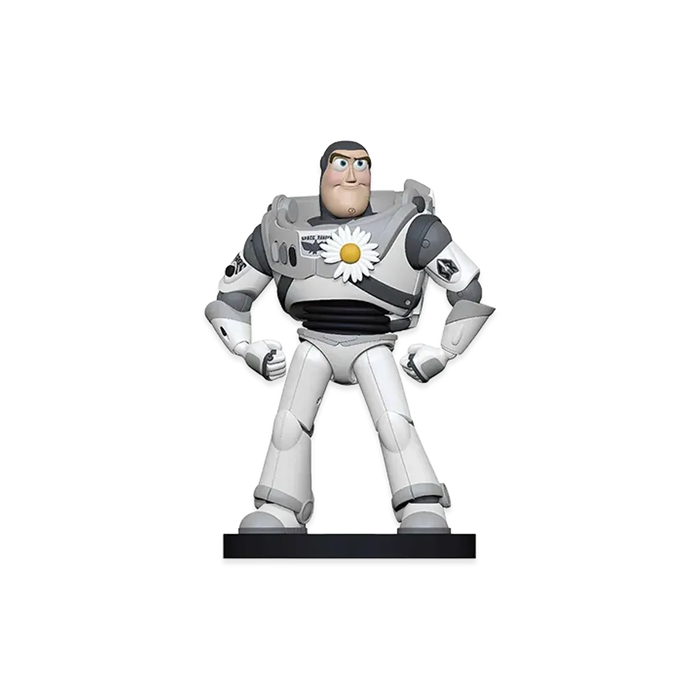 PEACEMINUSONE x Toy Story THE FIRST FAN The First Fan_Life Size Figure_Buzz "Gray" / G-DRAGON