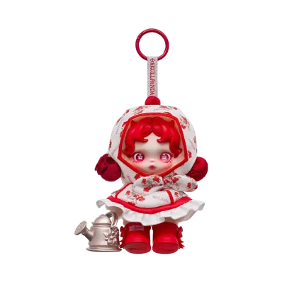 POP MART SKULLPANDA Amid Flowers Plush Doll Pendant