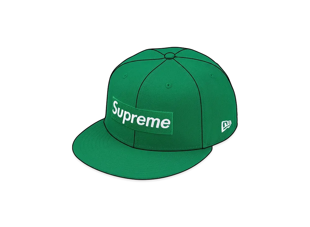 Supreme Rings Box Logo New Era "Green"