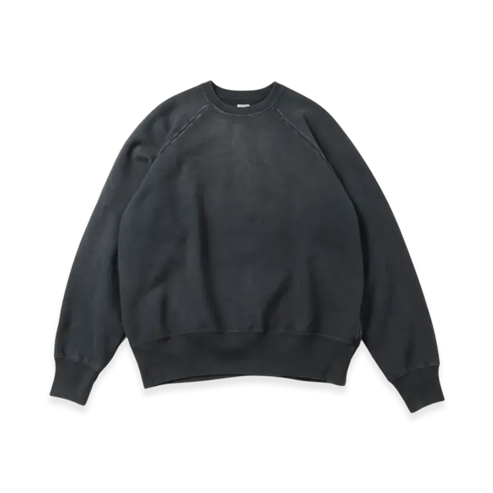 A.PRESSE Vintage Sweatshirt "Black"