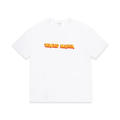 WACKO MARIA Washed Heavy Weight T-Shirt "White"