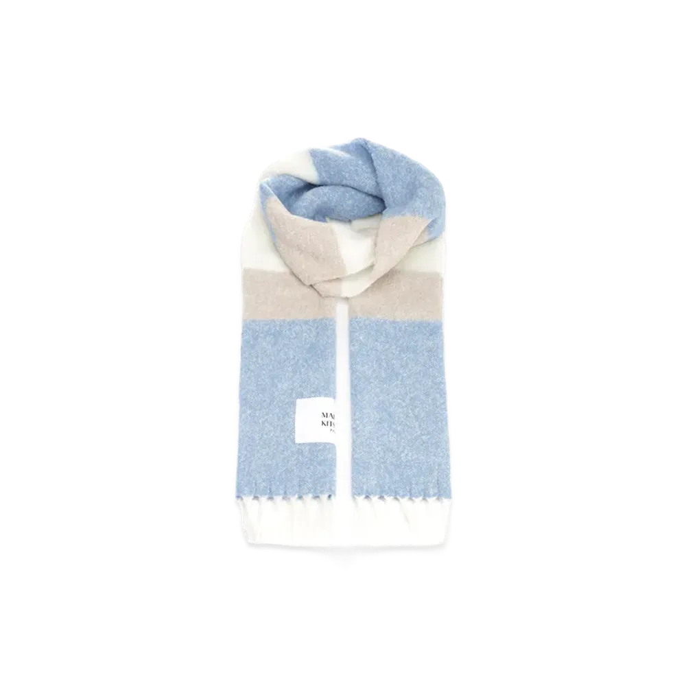 Maison Kitsune Women's Alpaca Blend Scarf "Multicolour"