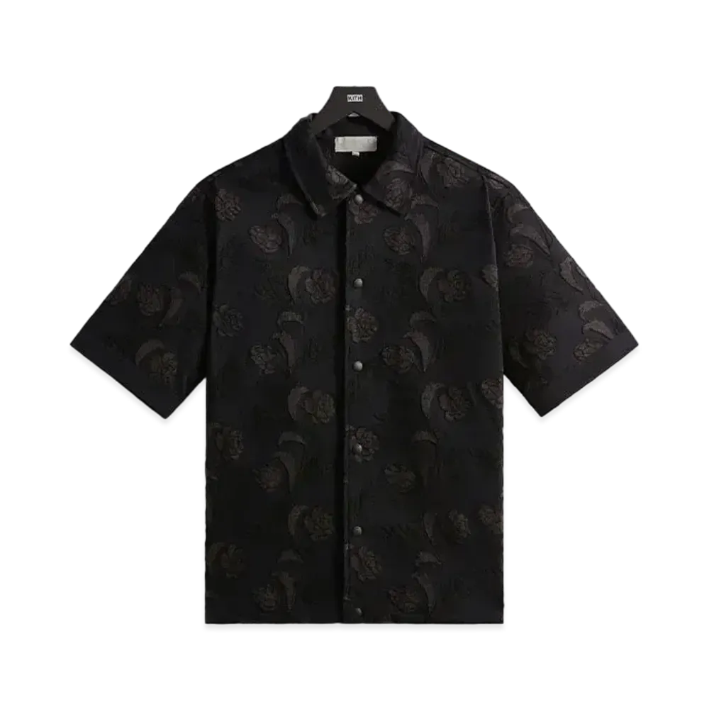 Kith Chain-Stitched Woodpoint Shirt "Black"