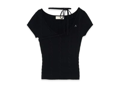 ANDMARY Women's Amber Cachecouer Tops "Black"