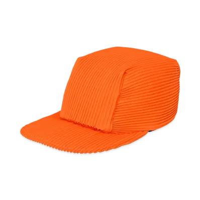 HOMME PLISSE ISSEY MIYAKE Pleats Cap "Orange"