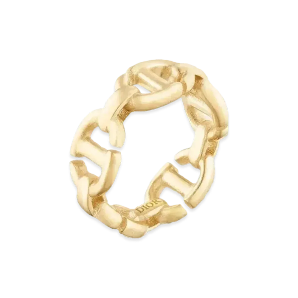 Dior CD Navy Ring Gold-finish metal "Gold"