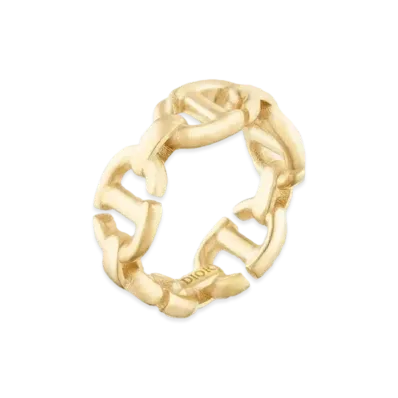 Dior CD Navy Ring Gold-finish metal "Gold"