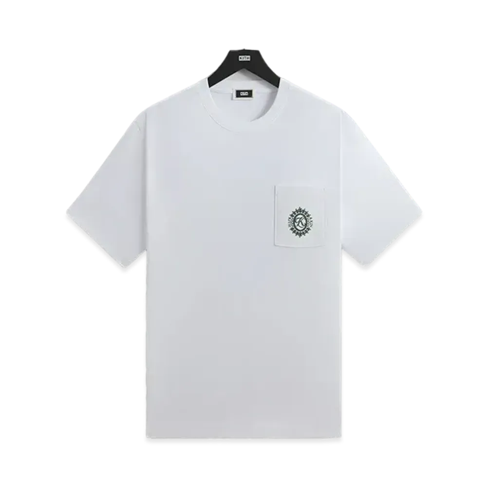 Kith x Kin Lace Crest Pocket Tee "White"