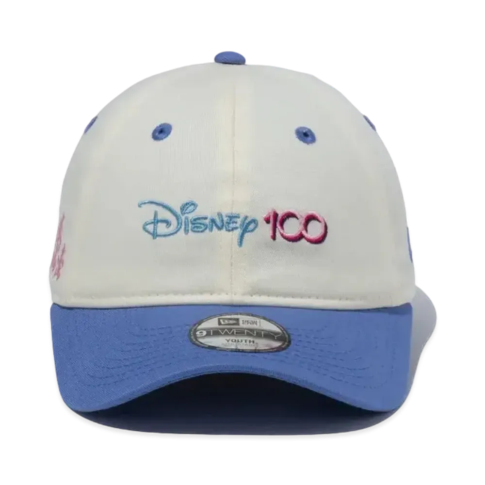 NEW ERA Youth 9Twenty Disney 100th Official Logo "Chrome White"