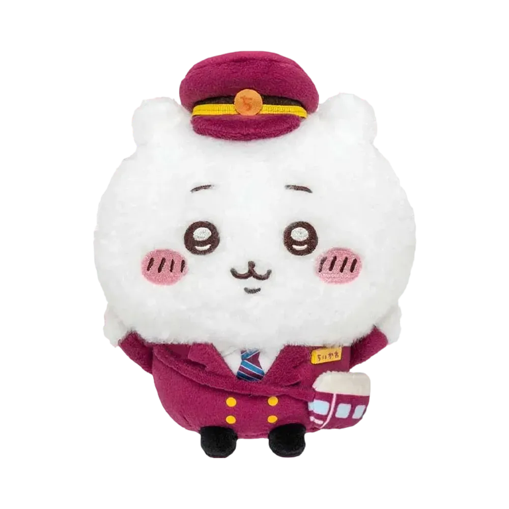 Gray Parka Service -Chikawa- Chiikawa Hankyu Train Naho Hojou Plush to Miss (Chikawa)