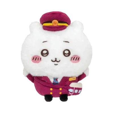 Gray Parka Service -Chikawa- Chiikawa Hankyu Train Naho Hojou Plush to Miss (Chikawa)