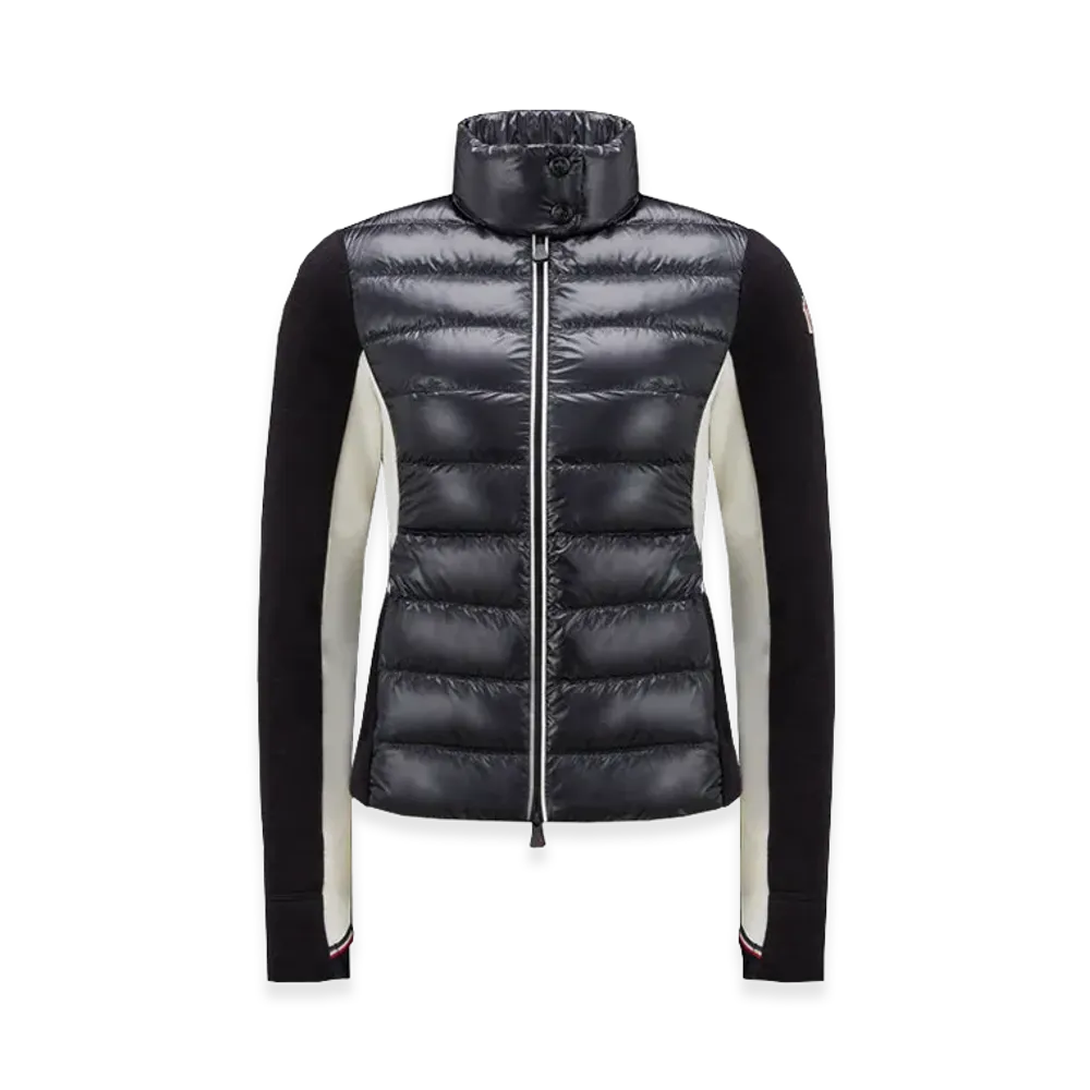 MONCLER Women's Grenoble Down Cardigan "Black"