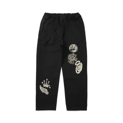 Stussy NOMA ICON BEACH PANT "Washed Black"