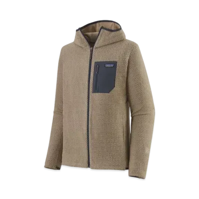 Patagonia Men's R1 Air Full Zip Hoodie "Tan"