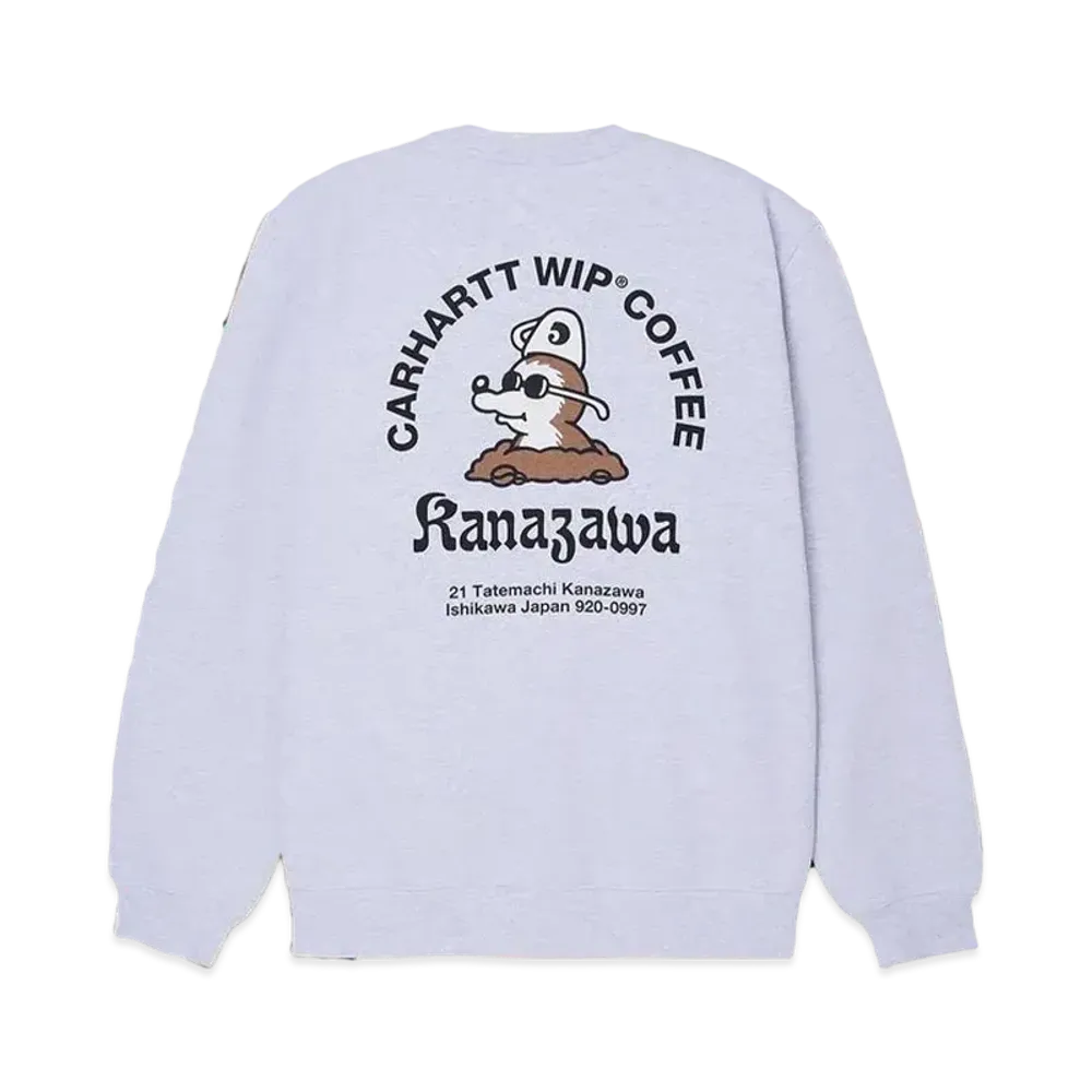 Carhartt WIP Kanazawa Sweatshirt "Ash Heather"