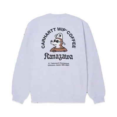 Carhartt WIP Kanazawa Sweatshirt "Ash Heather"