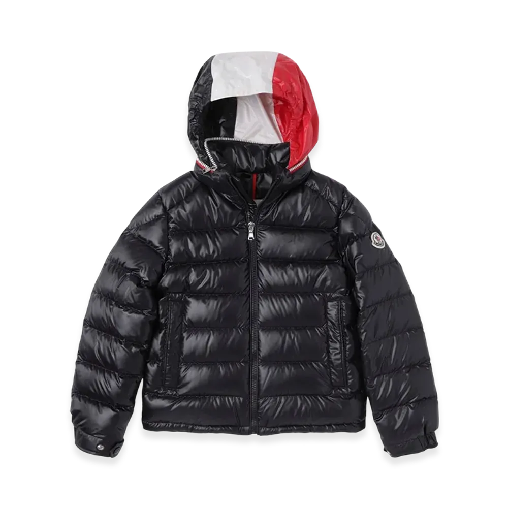 MONCLER Mens Bourne Down Jacket "Navy"