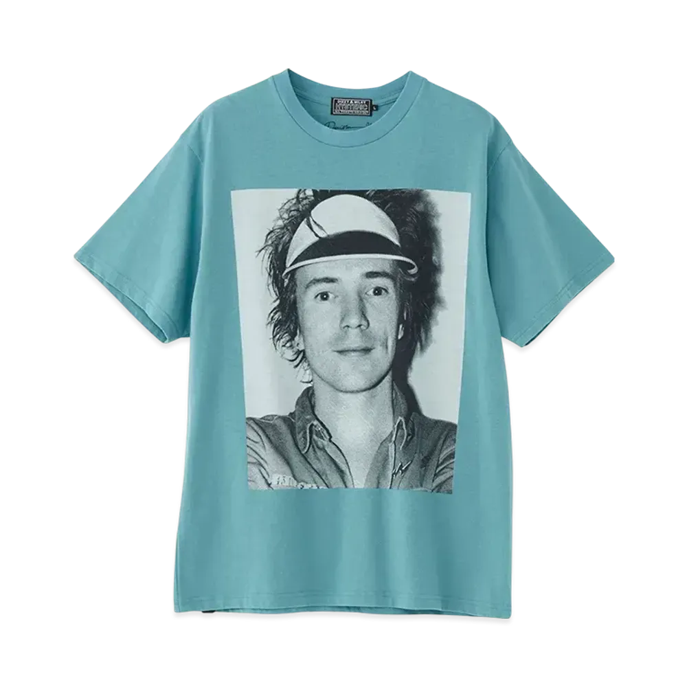 HYSTERIC GLAMOUR Dennis Morris/John In Jamaica T-Shirt "Blue"