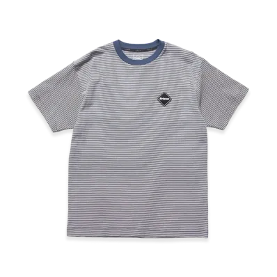 F.C.Real Bristol Border Tee "Navy"