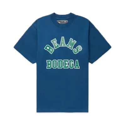 adidas x bodega x beams T-shirt "Navy"